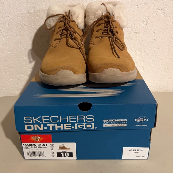 Skechers Lace up Bootie Winter Boots 10 MW Ladies - Picture 2 of 7